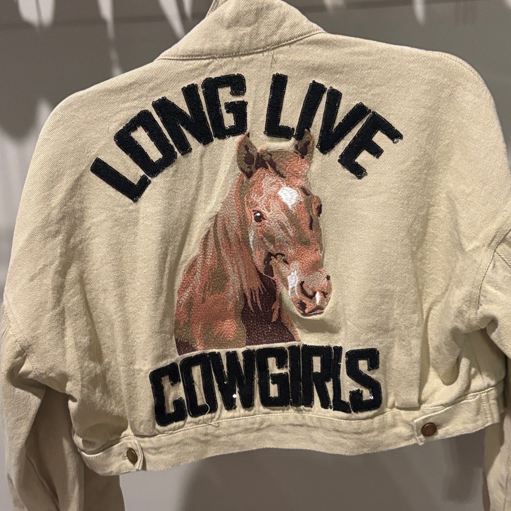 Long Live Cowgirls Embroidered Jacket